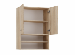 Topeshop POLA MINI DK SONOMA koupelnová úložná skříňka Dub