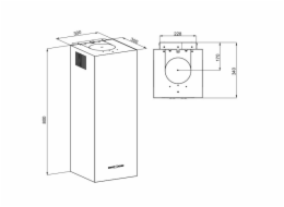 MAAN&nbsp;Ponza&nbsp;W&nbsp;830&nbsp;měděná&nbsp;lesklá&nbsp;stříška