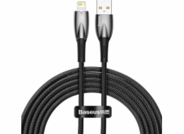 Kabel USB pro Lightning Baseus řady Glimmer, 2,4 A, 1 m (černý)