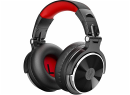 OneOdio Pro-10 DJ náhlavní sluchátka, červená