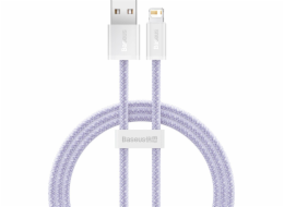 Kabel USB pro Lightning Baseus řady Dynamic 2, 2,4 A, 1 m (fialový)