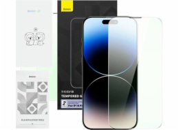 Ochrana soukromí Tvrzené sklo Baseus Crystal Series IP 14 PRO