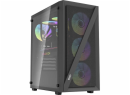 Počítačová skříň Darkflash DK 260 Air Mesh (černá)