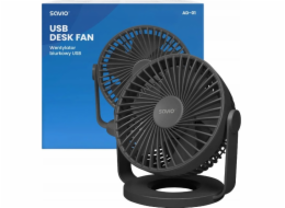 SAVIO AD-01 USB STOLNÍ VENTILÁTOR