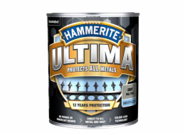 Barva na kov Hammerite Ultima Smooth, 0,7 l, šedá