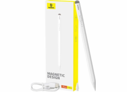 Stylus Baseus Smooth Writing Series s LED indikátory aktivní verze (bílý)