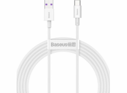 Kabel USB na USB-C řady Superior, 66W, 2m (bílý)