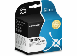 Inkoust Asarto pro Epson 101BN | C13T03V14A | 127 ml | Černá