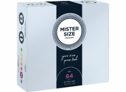 Mister Size Condoms kondomy přizpůsobené velikosti 64mm 36ks.