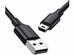 Ugreen USB-A - miniUSB USB kabel 2 m černý (30472)