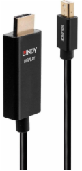 Lindy DisplayPort Mini – HDMI kabel 3m černý (40923)