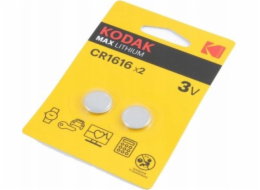 Baterie Kodak Max CR1616 2 ks.