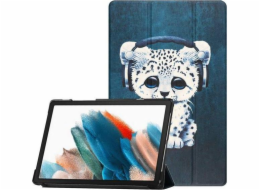 Pouzdro na tablet Tech-Protect  SMARTCASE GALAXY TAB A8 10,5 X200 / X205 SAD CAT
