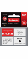 Activejet Inkoust AC-40R (náhrada za Canon PG-40; Premium; 25 ml; černý)