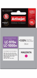 Activejet AB-1000MN ink for Brother printer; Brother LC1000/LC970M replacement; 35 ml; magenta