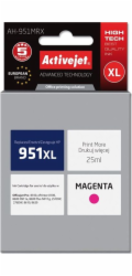 Activejet AH-951MRX HP Printer Ink  Compatible with HP 951XL CN047AE;  Premium;  25 ml;  magenta.