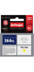 Activejet AH-364YCX ink for HP printer; HP 364XL CB325EE replacement; Premium; 12 ml; yelllow