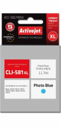 Activejet ACC-581PBNX ink for Canon printer; Canon CLI-581PB XL replacement; Supreme; 11 70 ml; photo blue