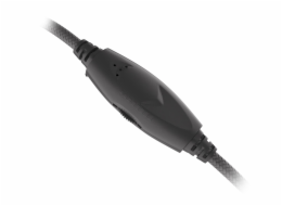 GENESIS ARGON 100 Sluchátka s mikrofonem Kabel Přes hlavu Hraní Černá, Červená