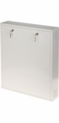 Uzamykatelná skříňka na zeď pro velké DVR / NVR rekordéry (bílá)