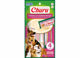 Churu Dog Chicken with Salmon 4x14g