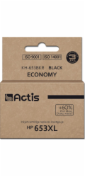 Actis KH-653BKR Inkoust pro tiskárny HP, náhradní inkoust HP 653XL 3YM75AE; Premium; 20 ml; 575 stran; černý