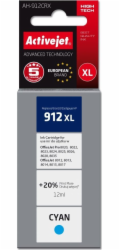 Activejet AH-912CRX inkoust pro tiskárny HP, Náhradní inkoust HP 912XL 3YL81AE; Premium; 990 stran; modrý