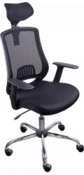 KANCELÁŘSKÉ PRODUKTY Kancelářské křeslo Itaka, černé