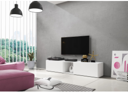Cama obývací sestava nábytku ROCO 10 (2xRO3 + RO6) bílá/bílá/bílá