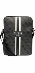 Guess PU 4G Printed Stripes Tablet Bag 10" Black Guess Tablet bag je perfektní taška nejen pro Váš tablet úhlopříčkou displeje až 10", ale také pro věci, které běžně nosíte u sebe.