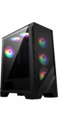MSI MAG Forge 120A AIRFLOW Midi Tower Černá, Průhledná