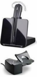 Poly CS540 bezdrátová náhlavní souprava, DECT, mono + mechanický zvedač HL10, 3 možnosti nošení