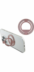 Guess Rhinestones MagSafe Ringstand, stojánek, růžová Oslňte svět s naším Guess Rhinestones MagSafe Ringstand s vyraženým logem Guess a kamínky - módní a funkční doplněk pro váš telefon!