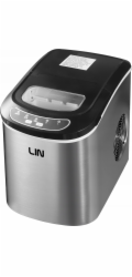 Přenosný výrobník ledu LIN ICE PRO-S12 stříbrný