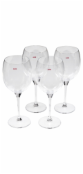 Alessi Mami-XL Set of 4 glasses for white wine SG119/1S4