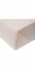 BAVLNĚNÉ prostěradlo 240X260 CM PÍSKOVÁ