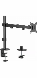 Stolní držák Maclean pro LCD monitor, 17-32", 9 kg, VESA 75x75 a 100x100, dvojité rameno, MC-753N