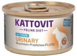 KATTOVIT Feline Diet Urinary Tuna - mokré krmivo pro kočky - 85g