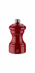 Peugeot Bistro salt mill 10 cm passion red lacquered wood