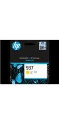 HP 937e EvoMore Yellow Original Ink Cartridge (1,650 pages)