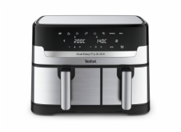 Dvojitá horkovzdušná fritéza Tefal Dual Easy Fry & Grill
