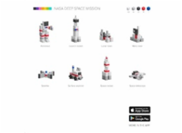 PIXIO NASA - Vesmírná mise magnetická stavebnice