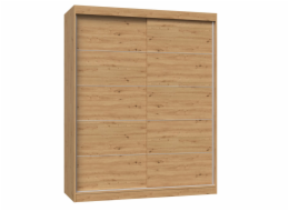 Topeshop IGA 160 ART C KPL šatní skříň 