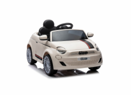 Elektrické autíčko Milly Mally Fiat 500e bílé
