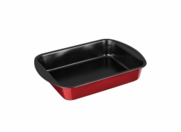 Plech na pečení s titanovým povrchem Burgundy Metallic Line 40x28,5x7 BH-7861