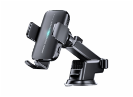 Držák na palubní desku auta Joyroom JR-ZS245 s indukční nabíječkou Qi (černý)