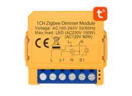 Chytrý zásuvkový spínač ZigBee Avatto ZDMS16-1 TUYA