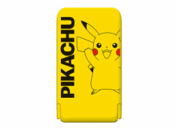 Indukční powerbanka OTL 5000 mAh, USB-C 15W, Pokemon Pikatchu se stojánkem (žlutá)