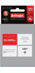 Activejet ACC-551GN ink for Canon printer; Canon CLI-551G replacement; Supreme; 15 ml; grey