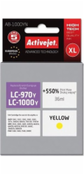 Activejet AB-1000YN ink (replacement for Brother LC1000/LC970Y; 35 ml; yellow)